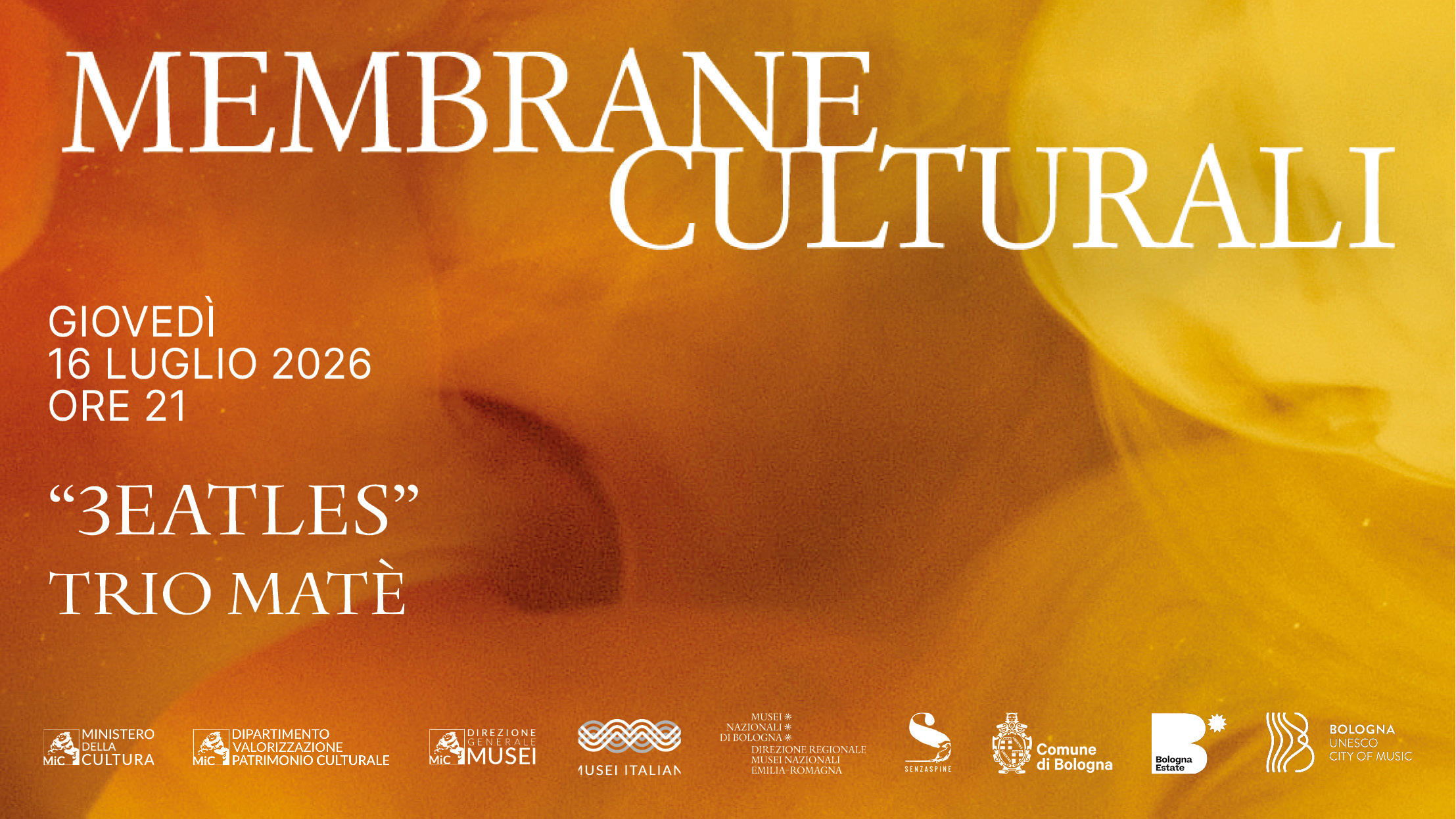 Membrane culturali TRIO MATÈ “3EATLES”